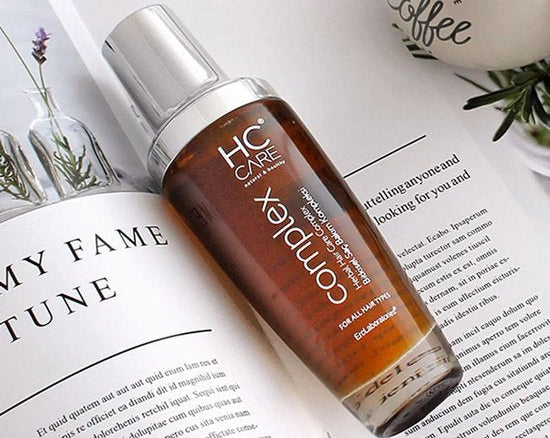 HC Care Complex Kruiden Haarverzorgingslotion - 100% Plantaardige Ingrediënten - Anti Frizz - Haarversterkend Serum Volledig Natuurlijk - Tegen Haarverlies - Effectief bij Roos- en Hoofdhuid Problemen - Bekend Product - 100 ml